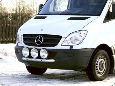Rama przednia Q-light Mercedes Sprinter 07-; dla 3 lamp - zdjęcie 1