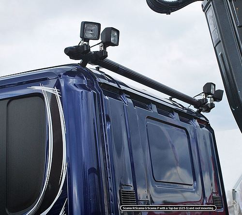 Tylna rama na lampy robocze do Scania niska kabina C14L, C16L, C19L - zdjęcie 1