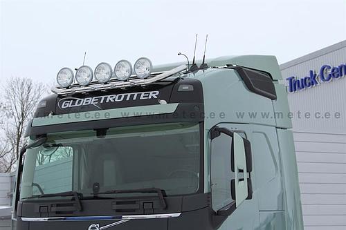 Rama dachowa, TOP do Volvo FH 4 i FH 5 Globe & Globe XL, FM 5 Globe, FMX 20- Globe z zaciskami i wiązką dla 5 lamp oraz światłami obrysowymi LED, nr kat. 1186861122 - zdjęcie 1