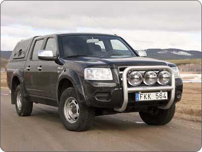 Osłona czołowa X-rack Ford Ranger Limited 07-, dla 3 lamp - zdjęcie 1