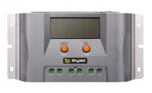 Regulator ładowania Skyled MPPT 15A 12V 200W LCD - zdjęcie 1