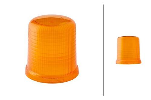 Klosz pomarańczowy do koguta KLJ 80 - zdjęcie 1