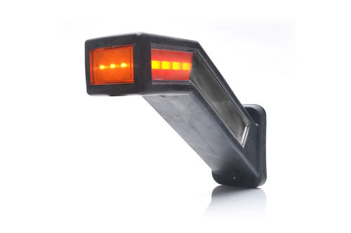 Boczna lampa zespolona LED - Pozycja/Kierunkowskaz 12/24V (lewa) W168.12, nr kat. 13.1454L.22 - zdjęcie 1