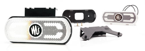Lampa obrysowa LED z projektorem białe światło 12-24V W240 - zdjęcie 1
