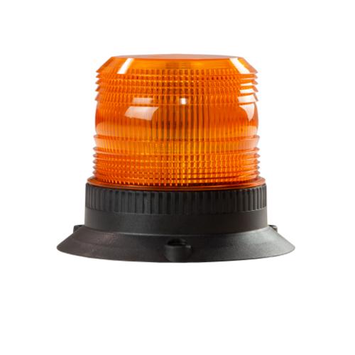Światło ostrzegawcze ECCO LED (kogut) na 3 śrubki,10-36V R65 pomarańczowy klosz - zdjęcie 1