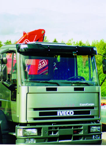 Osłona przeciwsłoneczna IVECO Eurocargo, kabina standard -04/2003, nr kat. 145036A222/145039A222 - zdjęcie 1