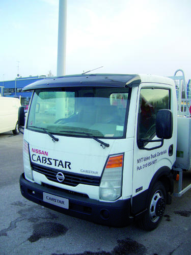 Osłona przeciwsłoneczna NISSAN Cabstar 2007-; RENAULT Maxity, nr kat. 145106A222 - zdjęcie 1