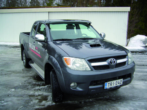Osłona przeciwsłoneczna TOYOTA Hi-Lux 2006-2016, z zestawem montażowym - zdjęcie 1