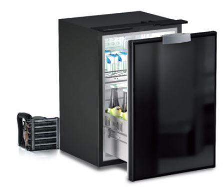 Lodówka kompresorowa szufladowa 42L 12/24V, Black Version, Airlock, kompresor na zewnątrz - zdjęcie 1
