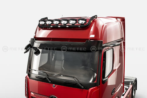 Rama dachowa z wiązką i mocowaniami na 6 odbiorników z LED do MB Actros 2011- MP4 MP5 GIGASPACE (czarna), nr kat. 1185652571 - zdjęcie 1