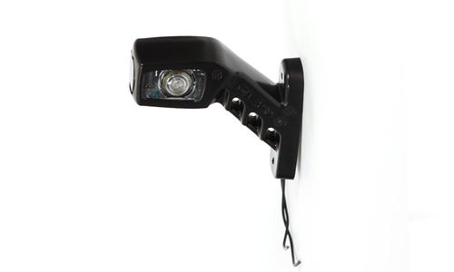 Boczna lampa obrysowa LED na ramieniu 12/24V (lewa) W49 - zdjęcie 1