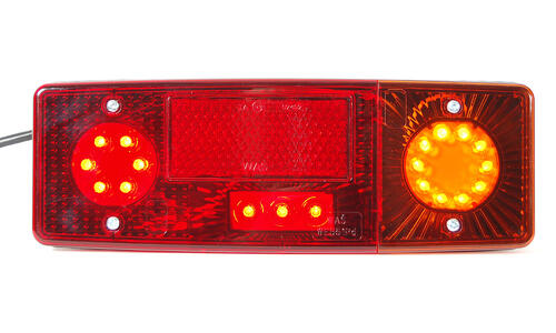 Tylna lampa zespolona LED Pozycja/Stop/Kierunkowskaz/Dolne oświetlenie tablicy (prawa) WE551DP - zdjęcie 1