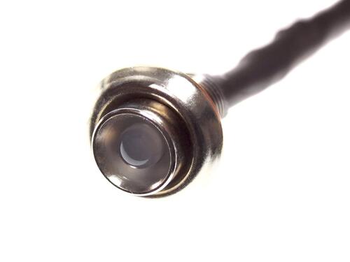 Komplet 5 szt lampek oświetlenia wnętrza - białe zimne światło LED 24V - chromowana oprawka - zdjęcie 1