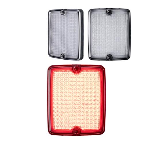 Lampa tylna prostokątna LEDSON Breeze X2 Retro - Przeciwmgielna (Przezroczysty klosz) - zdjęcie 1