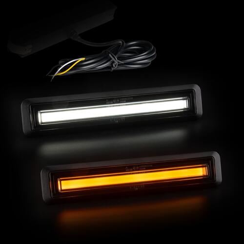 Światło obrysowe LEDSON Optoline NGR+ 2m przewodu (białe/pomarańczowe światło) - zdjęcie 1