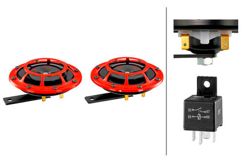 Klakson Hella SuperTon 12V - zdjęcie 1