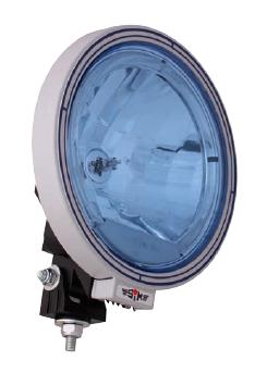 Reflektor dalekosiężny SIM (niebieskie gładkie szkło, postój LED ring) - zdjęcie 1