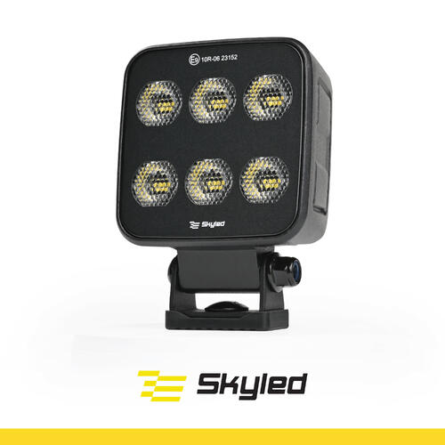Lampa robocza SKYLED ATER STD Q60F 10-30V, 60W, 6600 Lm (światło rozproszone) R10 - zdjęcie 1