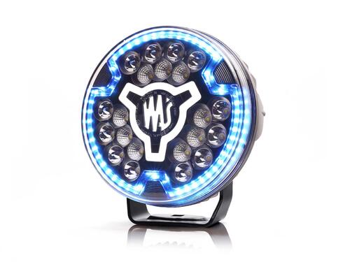 Reflektor dalekosiężny WAŚ z niebieskim światłem stroboskopowym FI179 mm W257 - zdjęcie 1