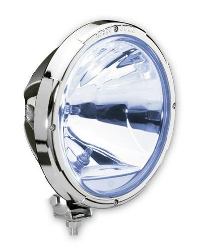 Reflektor Hella Rallye 3003 (niebieskie szkło, z pozycją W5W, chromowana ramka, ref. 37,5) - zdjęcie 1
