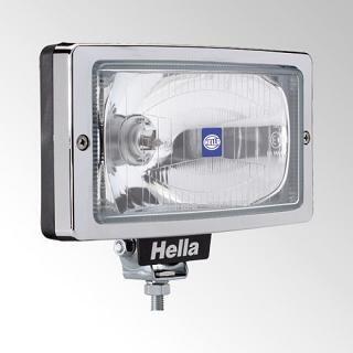 Reflektor dalekosiężny HELLA JUMBO 220 Chrome (białe szkło,chromowana ramka ref 37,5) - zdjęcie 1