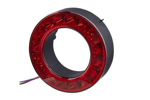 Pierścień LED czerwony (stop+pozycja) Hella 24V - zdjęcie 1