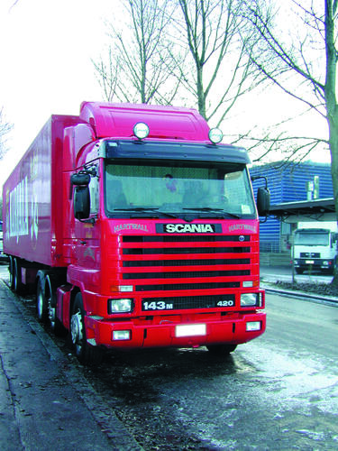 Osłona przeciwsłoneczna SCANIA 3, kabina Topline - zdjęcie 1