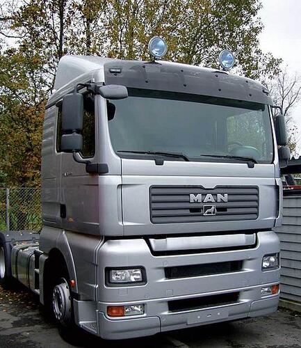 Osłona przeciwsłoneczna MAN TGX, kabina XL/GN; TGA, kabina XL - zdjęcie 1