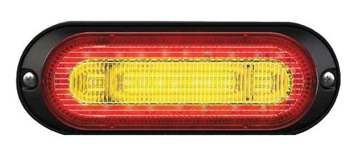 Lampa ostrzegawcza (stroboskop pomarańczowe światło LED) +  światło stop/pozycja czerwona - zdjęcie 1