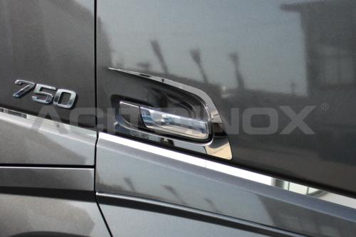 Ozdobny kontur klamki drzwi Volvo FH4 ze stali nierdzewnej - zdjęcie 1
