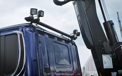Tylna rama dachowa Scania R,P,T C19N gładka - zdjęcie 1