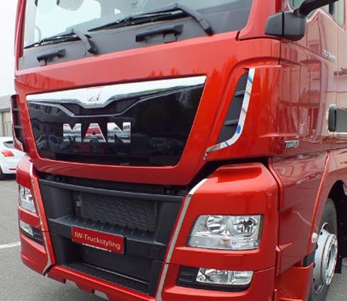 Listwy konturowe V ze stali nierdzewnej do MAN TGX XL/XLX/XXL - zdjęcie 1
