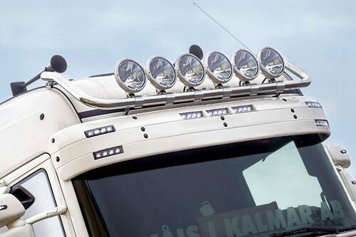 Rama dachowa Scania Highline z zaciskami 888520 na 6 odbiorników i wiązką - zdjęcie 1