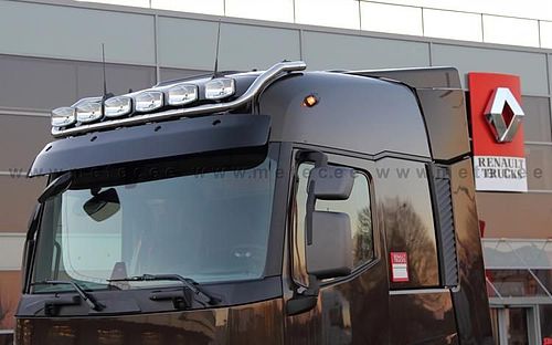 Rama dachowa Renault T High Cab 14-21, 21-; spływająca, sześć mocowań, wiązka - zdjęcie 1