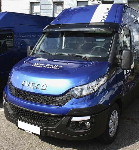 Osłona przeciwsłoneczna IVECO Daily 04/2014-, z zestawem montażowym - zdjęcie 1