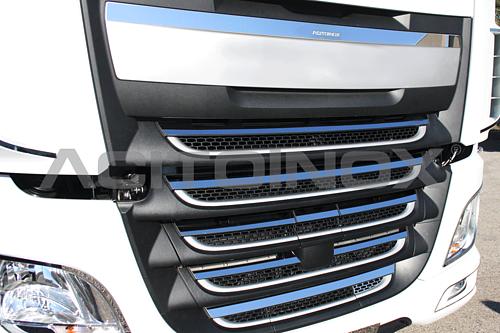 Listwy ozdobne na maskę DAF XF 105 - zdjęcie 1