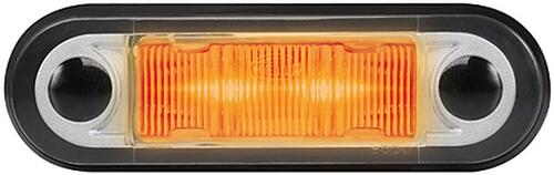 Lampa obrysowa  z 2 diodami LED żółta , kablem 2500mm , brak ECE - zdjęcie 1