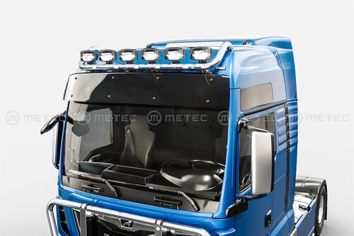 Rama dachowa do MAN TGX, TGA ( XXL, XLX) z wiązką elektryczną, zaciskami na 6 odbiorników oraz światłami obrysowymi LED - zdjęcie 1