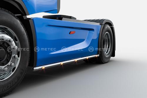 Ramy boczne do IVECO S-WAY na roztaw osi 3800mm z światłami obrysowymi LED, nr kat. 1185218222 - zdjęcie 1