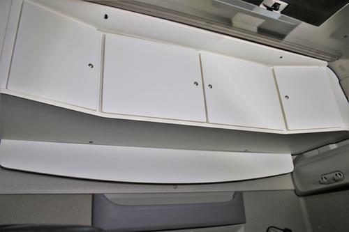 Szafka czterodrzwiowa na tył kabiny do DAF XF Super Space Cab  (kolor white) - zdjęcie 1