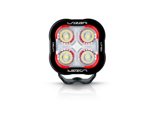 Lampa robocza Lazer Utility-50 5000 lm 50W ze światłem pozycyjnym czerwonym, nr kat. 1300U50-RED-B - zdjęcie 1