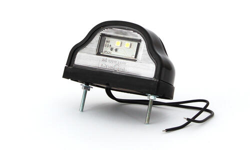 Lampa oświetlenia tablicy rejestracyjnej LED 12/24V W72 - zdjęcie 1