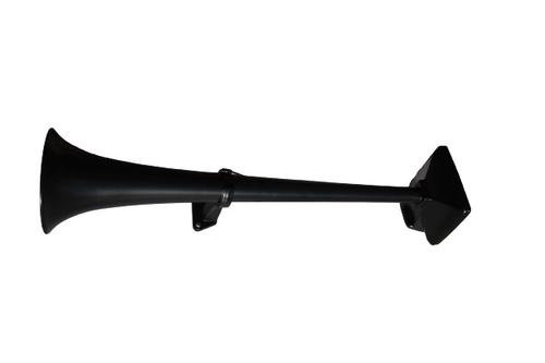 Sygnał pneumatyczny HADLEY (lakierowany na czarny mat - RAL 9005, stal nierdzewna, okrągły, 56 cm, bez pokrywy), nr kat. H00855ECL - zdjęcie 1
