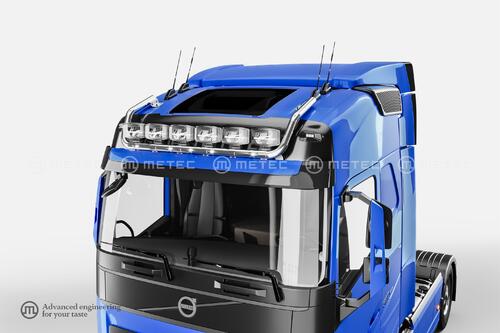 Rama dachowa MAX do Volvo FH4 / FM Globe/GlobeXL z wiązką i mocowaniami do 6 lamp z diodami LED - zdjęcie 1