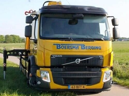 Tablica reklamowa na przedni grill VOLVO FE 2014- - zdjęcie 1