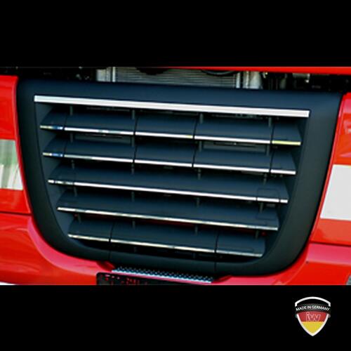 Listwy ozdobne ze stali nierdzewnej na dolny grill (niemalowany) DAF XF 95/105 - zdjęcie 1