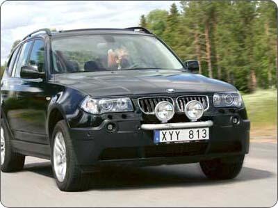 Rama przednia Q-light BMW X3 04-; dla 2 lamp - zdjęcie 1