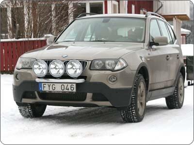 Rama przednia Q-light BMW X3 04-; dla 3 lamp - zdjęcie 1