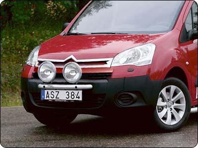 Rama przednia Q-light Citroën Berlingo 08-; dla 2 lamp - zdjęcie 1