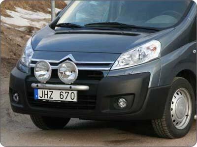 Rama przednia Q-light Citroën Jumpy 07-; dla 2 lamp - zdjęcie 1